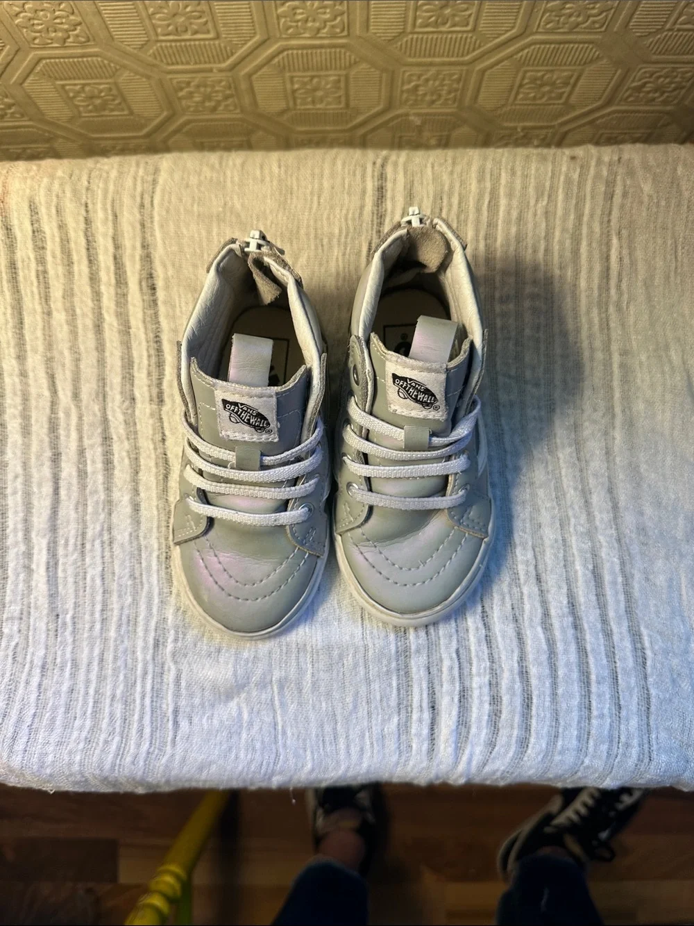 Vans Kids Gray High-Top Sneakers
